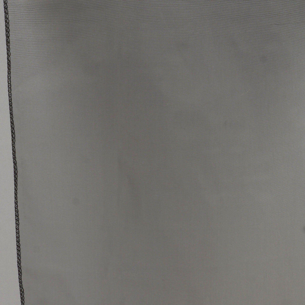 10 Pack Sheer Organza 14"x108" Table Runners Black - Soft and Lightweight Table Accent