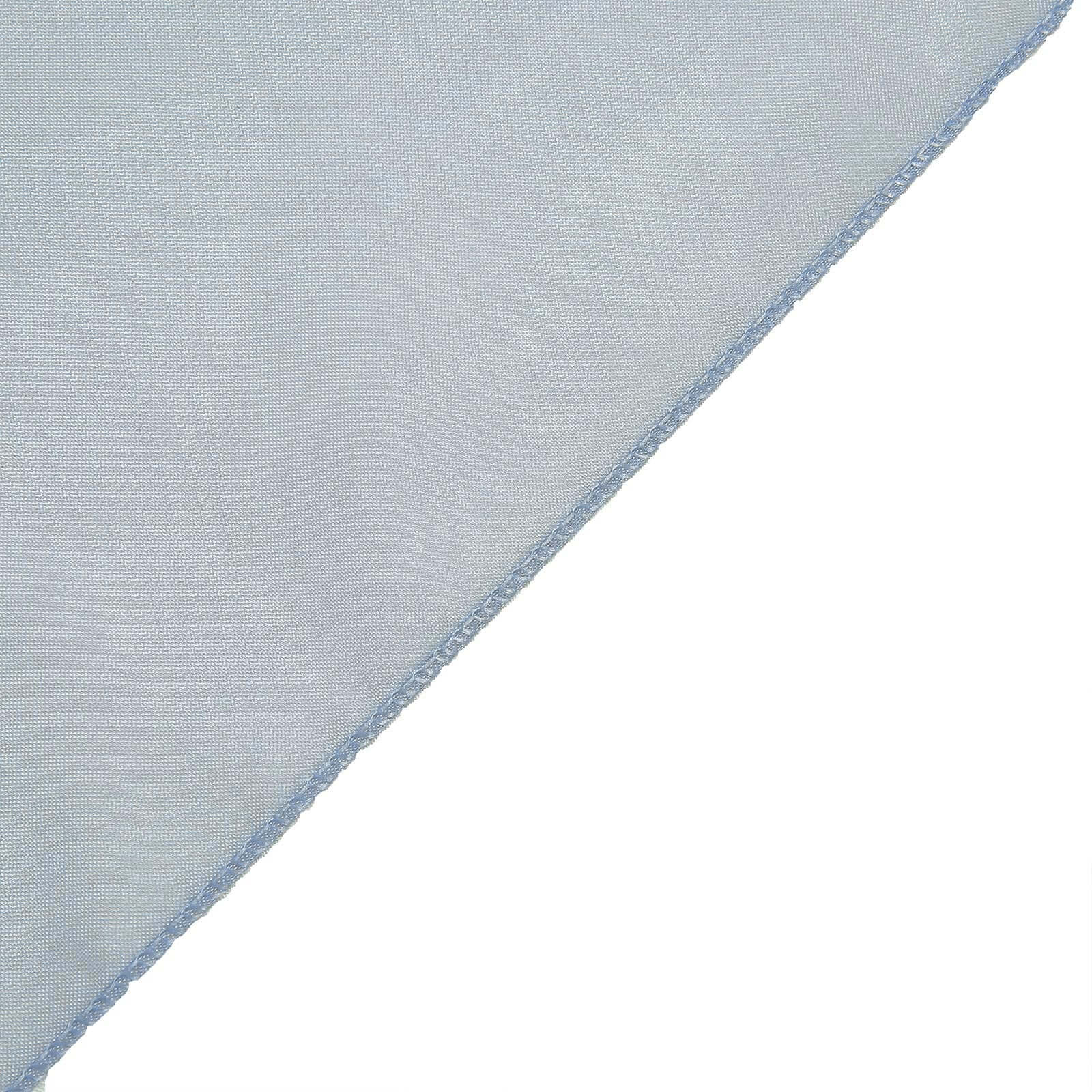 18ft Dusty Blue Sheer Organza Wedding Arch Drapery Fabric, Window Scarf Valance