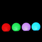 4-Pack LED Mini Light Globes Color Changing - Battery Operated Ball Centerpiece Fillers 3"