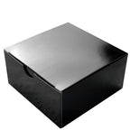 100 Pack 4"x4"x2" Black Cake Cupcake Party Favor Gift Boxes, DIY