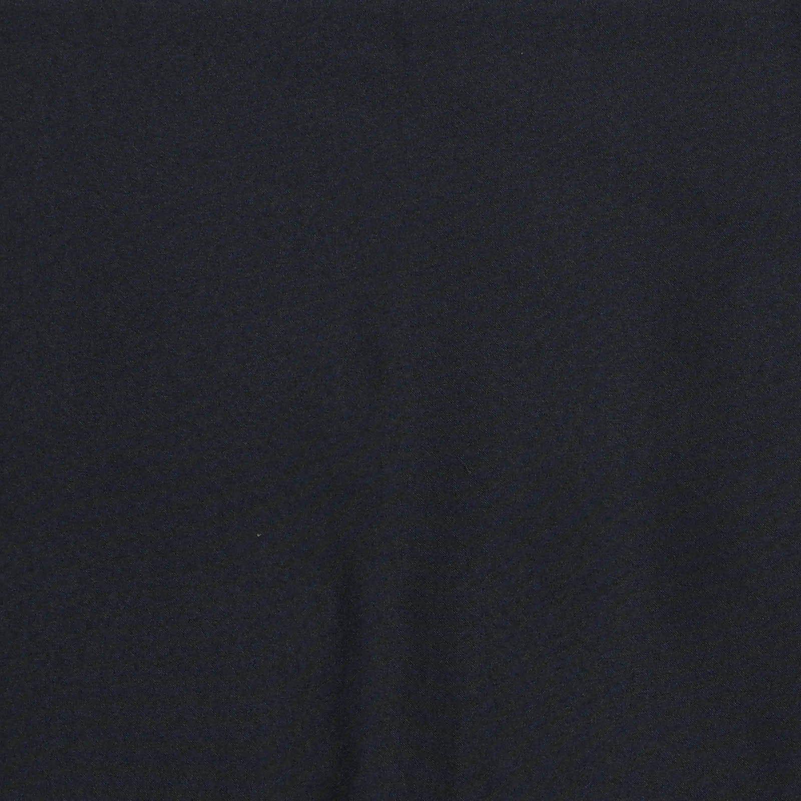 Polyester 90"x156" Rectangle Tablecloth Black - Seamless Wrinkle-Resistant Design for Sophisticated Gatherings