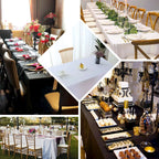 100% Cotton 90"x156" Rectangle Tablecloth Black Linen - Seamless, Soft & Breathable Table Cover