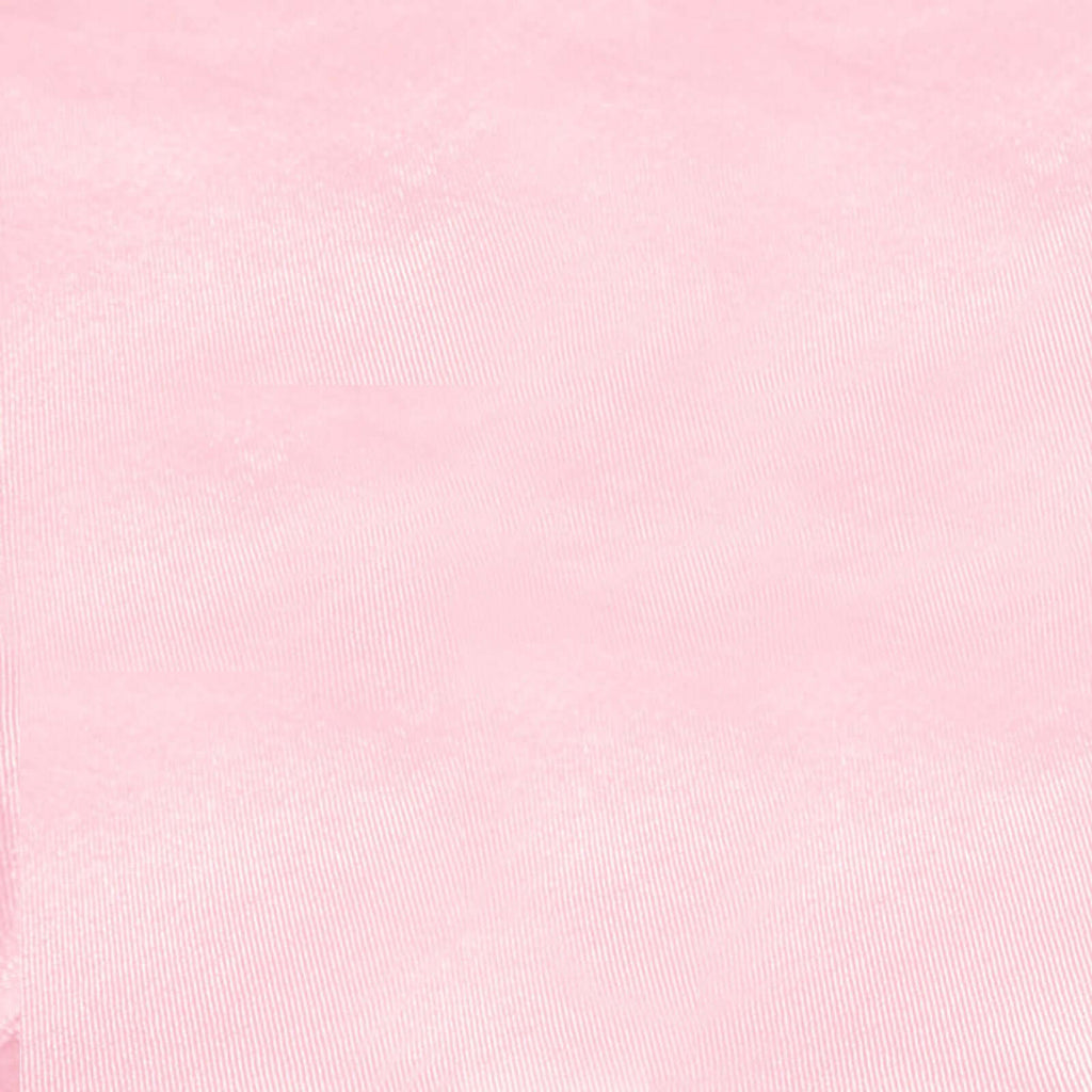 5 Pack Satin 20"x20" Napkins Blush - Luxurious Shine & Smooth Dinner Napkins