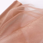 12"x10yd Dusty Rose Sheer Chiffon Fabric Bolt, DIY Voile Drapery Roll