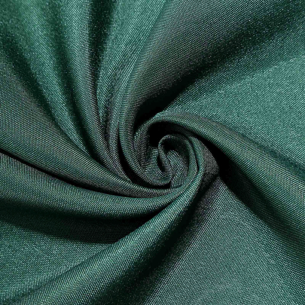 Polyester 90"x156" Rectangle Tablecloth Hunter Emerald Green - Seamless Wrinkle-Resistant Table Cover