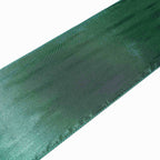 5 Pack Satin Chair Sashes Hunter Emerald Green - Durable Chair Bows with Shiny Finish 6"x106"