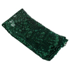 Sequin 20"x20" Napkin Hunter Emerald Green - Shimmering Dinner Napkin