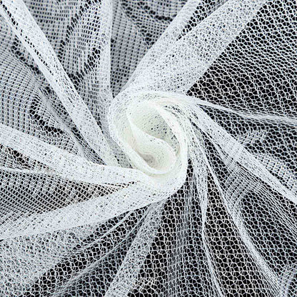 Lace 120" Round Tablecloth White - Seamless Premium Design for Upscale Celebrations