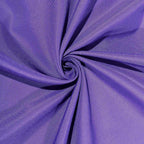 Polyester 90"x90" Table Overlay Square Tablecloth Purple - Wrinkle-Resistant & Durable Table Cover