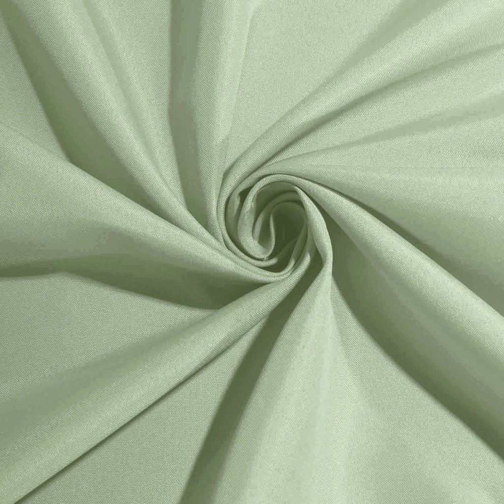 5 Pack Polyester 17"x17" Napkins Sage Green - Durable & Wrinkle Resistant Dinner Napkins