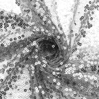 Sequin 20"x20" Napkin Silver - Shimmering Dinner Napkin