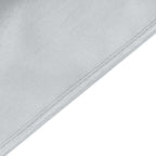 Polyester 120" Round Tablecloth Silver - Seamless Wrinkle-Resistant Table Cover