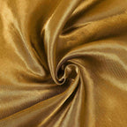 Satin Rectangular 60"x102" Tablecloth Gold - Smooth and Lustrous Finish for Weddings and Parties