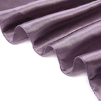 Satin 72"x72" Table Overlay Square Tablecloth Violet Amethyst - Smooth Finish Table Cover