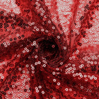 Sequin 20"x20" Napkin Red - Shimmering Dinner Napkin