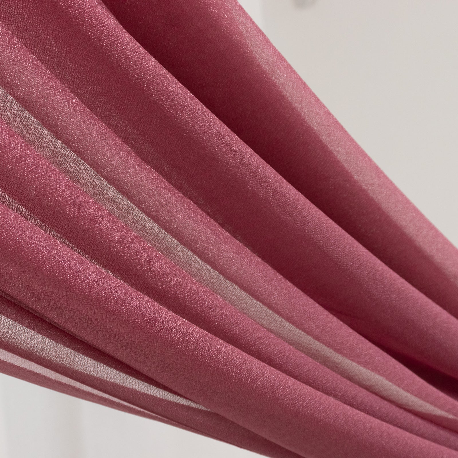 Mauve Cinnamon Rose Sheer Backdrop Drape â€“ 5ftx32ft Wedding Arch & Ceiling Decor Panel, Wrinkle Free with Soft Shimmer - Bell Racket Store