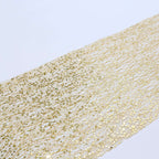 Mesh 11"x108" Table Runner Metallic Gold â€“ Glitter Design for Convenient Event Decoration - Bell Racket Store