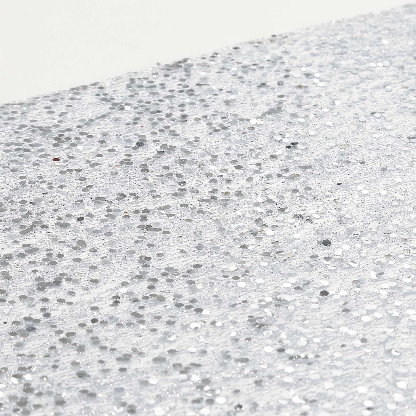 Mesh 11"x108" Table Runner Metallic Silver â€“ Glitter Design for Convenient Event Decoration - Bell Racket Store