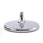 Metal Cake Stand Round Design Metallic Silver with Crystal Chains 14" Dia - Cupcake Dessert Pedestal 16"Tall - Bell Racket Store