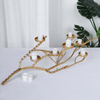 Metal Manzanita Tree Branch Candelabra Candle Holder Stand Gold - Twig Branch Design Table Centerpiece 3ft - Bell Racket Store