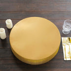 Metal Pedestal Cake Stand Round Design with Rhinestones Gold - Cupcake Holder and Dessert Table Centerpiece 16" - Bell Racket Store