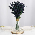 12 Stems Navy Blue Artificial Silk Babys Breath Flower Bushes Spray