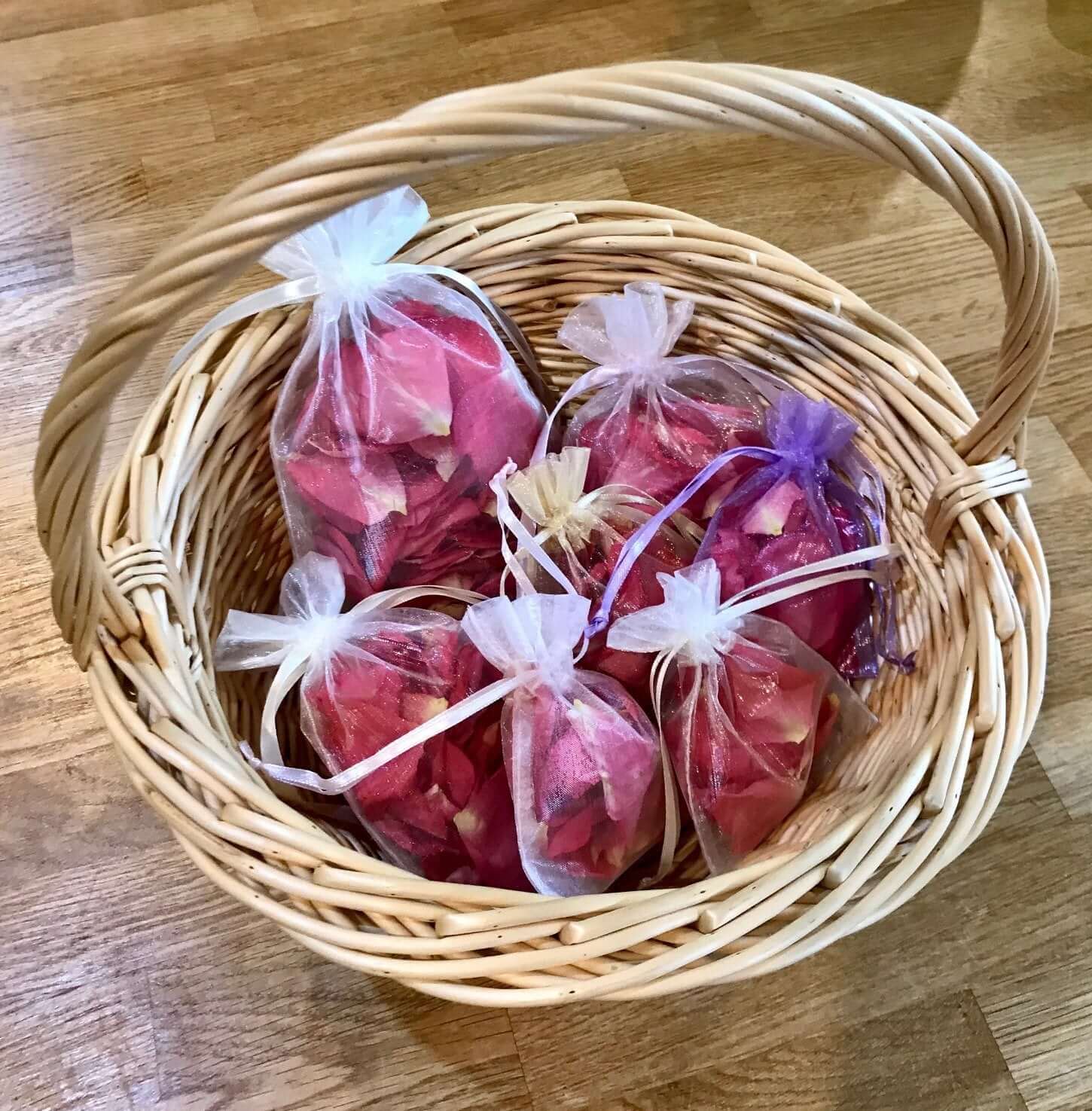 10 Pack 3"x4" Blush Organza Drawstring Wedding Party Favor Gift Bags - Clearance SALE