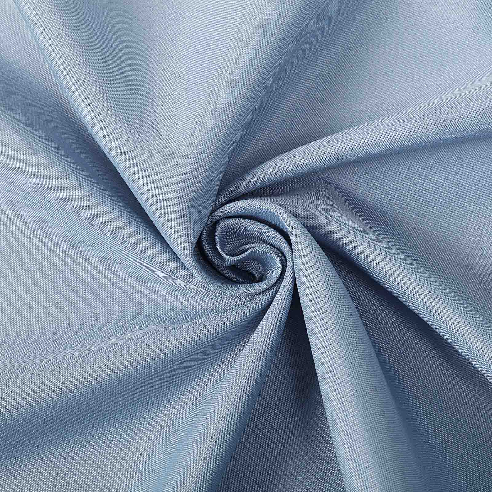 Polyester 90"x156" Rectangle Tablecloth Dusty Blue - Seamless Wrinkle-Resistant Table Cover