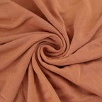 Set of 5 Terracotta (Rust) Spandex Cylinder Pedestal Stand Covers, Stretchable Pillar Prop Covers - 160 GSM