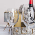 12 Pack 1.5" Clear Rhinestone Monogram Letter Jewel Sticker Self Adhesive DIY Diamond Decor - U