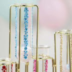 3 Pack Red Heptagon Self Adhesive Rhinestone Gem Craft Stickers