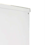 40" Floor Standing Silver Mirror Finish Acrylic Display Box, Pedestal Riser with Interchangeable Lid and Base