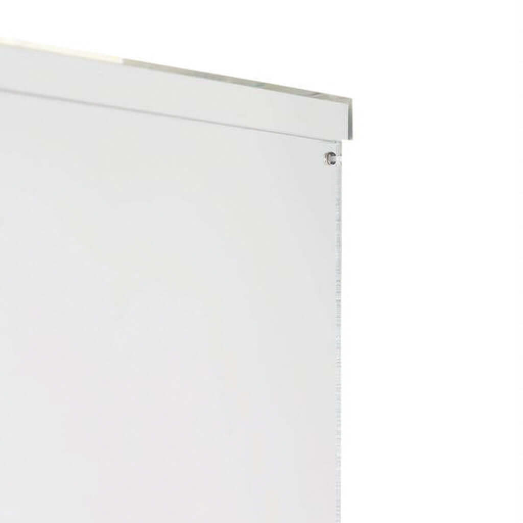 40" Floor Standing Silver Mirror Finish Acrylic Display Box, Pedestal Riser with Interchangeable Lid and Base