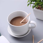 1000-Pack Birchwood Coffee Stirrers - Natural Eco-Friendly Wooden Stir Sticks for Tea & Cocktails 4.5"