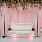 11ftx13ft Triple Base DIY Heavy Duty Curved Photography Backdrop Stand