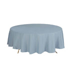 Polyester 108" Round Tablecloth Dusty Blue - Wrinkle-Resistant Table Cover