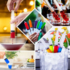 24 Pack 1.5oz Clear Disposable Plastic Cocktail Jello Shot Syringes