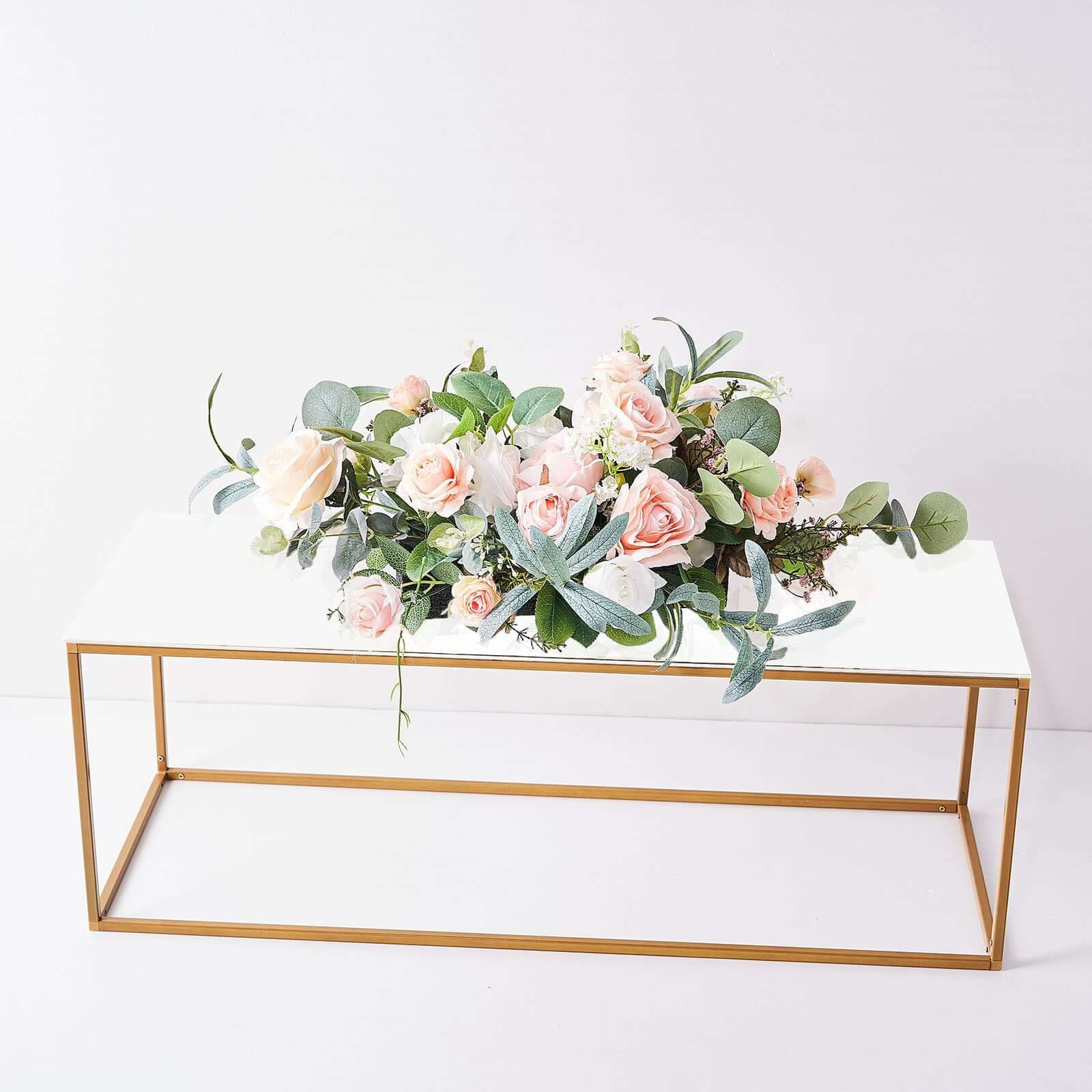 2-Pack Acrylic Plexiglass Sheets Rectangular Side Plates White - Protective Film Coating 32"x11"