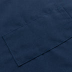 Navy Blue Premium Polyester Cooking Chef Apron with Adjustable Neck and Long Ties, Waterdrop Resistant 2 Pockets Unisex Kitchen Bib Apron - Bell Racket Store