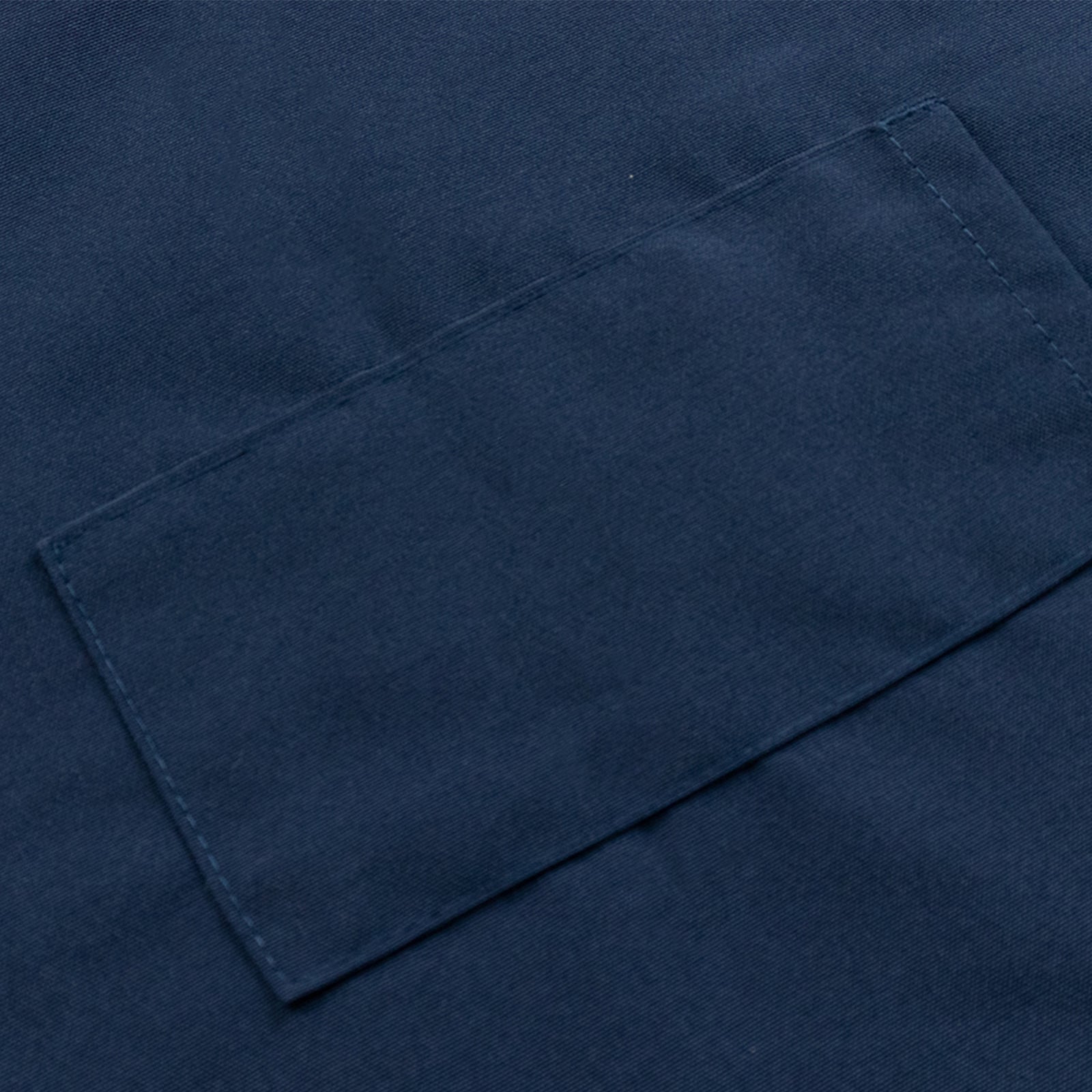 Navy Blue Premium Polyester Cooking Chef Apron with Adjustable Neck and Long Ties, Waterdrop Resistant 2 Pockets Unisex Kitchen Bib Apron - Bell Racket Store