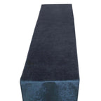 Premium Velvet 12"x108" Table Runner Navy Blue - Sheen Finish Reusable Table Decor