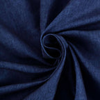 5 Pack Polyester 17"x17" Napkins Dark Denim Blue in Faux Denim Style Dinner Napkins for Casual Gatherings & Themed Events