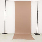 Nude 4 - Way Stretch Spandex Event Curtain Drapes, Wrinkle Free Backdrop Event Panel with Rod Pockets - 5ftx14ft - Bell Racket Store