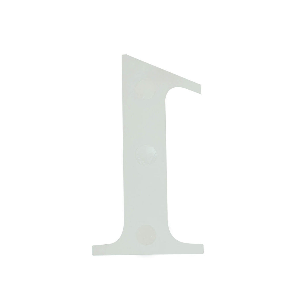 4-Pack Stickers Banner Custom 0-9 Number "5" Design Gold - Milestone Age and Date Stick-On Numbers 5"