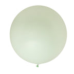 2 Pack 32" Large Matte Pastel Mint Helium Air Premium Latex Balloons