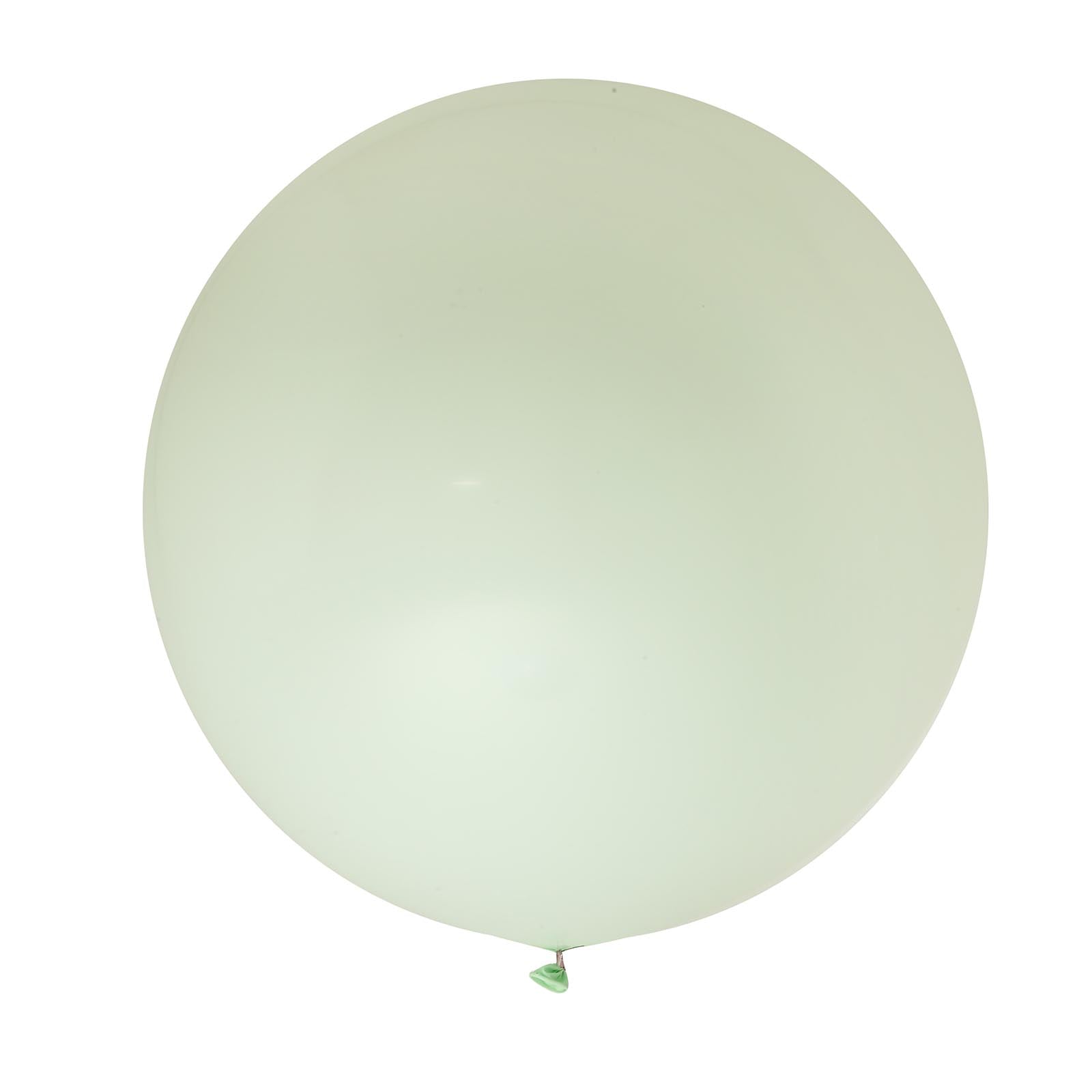 2 Pack 32" Large Matte Pastel Mint Helium Air Premium Latex Balloons
