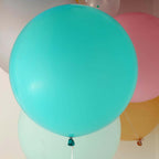 2 Pack 32" Large Balloons Helium or Air Latex Balloons Turquoise