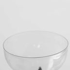 6-Pack Plastic Champagne Glasses Gold Hard Material - Durable Disposable Goblets for Wine 5oz