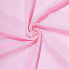 Polyester 54"x54" Table Overlay Square Tablecloth Pink - Wrinkle-Resistant & Durable Table Cover