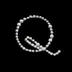 12 Pack 1.5" Clear Rhinestone Monogram Letter Jewel Sticker Self Adhesive DIY Diamond Decor - Q